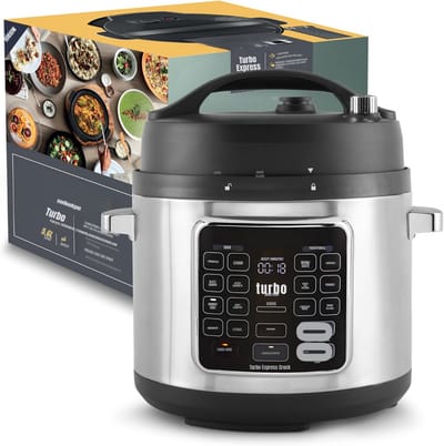 SCH® Multicooker - Multicookers - Zilver - ‎35cm x 31cm x 34cm