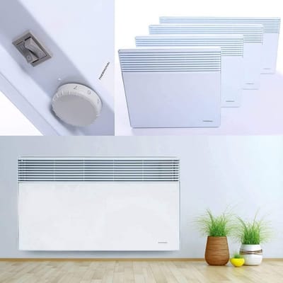 Elektrische Convector Verwarmingspaneel - 1500W - Energiezuinig en Stofvrij