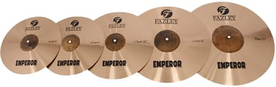 Bekkenset 4-delig - incl. bekkentas - Fazley Emperor Kit