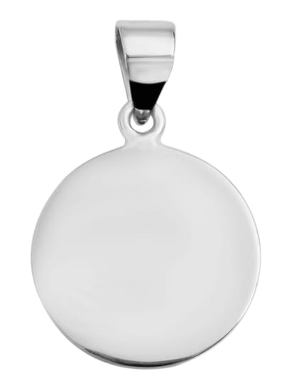 AKZENT Akzent unisex hanger "Ruba" van 925 Sterlingzilver, gerhodineerd, duurzaam