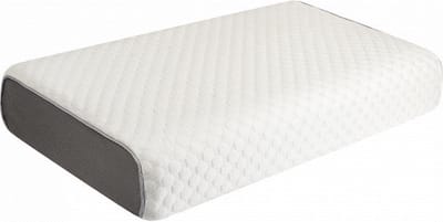 Orthomedisch Hoofdkussen - Ergonomisch voor Nek- en Rugklachten - Memory Foam - Traagschuim - Contour - 40x60 cm - Wit