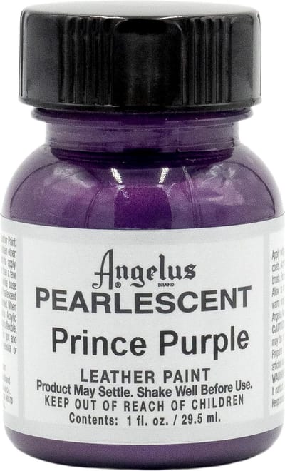 Angelus Leather Acrylic Paint - textielverf voor leren stoffen - acrylbasis - 29,5ml - Parelmoer Rood