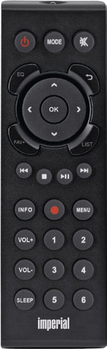 Imperial DABMAN i170 Internetradio - DAB+ / FM Radio - Alarmfunctie - Bluetooth - Hout
