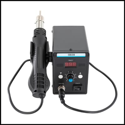 Soldeerstation Serie - 220V Hot Air Reparatiestation - Desoldering en Reflow - LED Display - PID Temperatuurregeling - Instelbare Luchtstroom - Hoogvermogen
