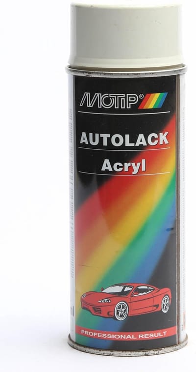 Motip 45650 - Autolak spuitbus - Wit  - 400ml