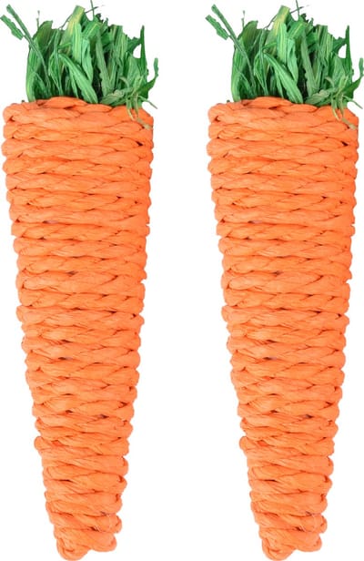 Flamingo Legou - Speelgoed Knaagdier - Ks Legou Wortel Oranje 2stuks 13cm - 2st - 127082 - 2st