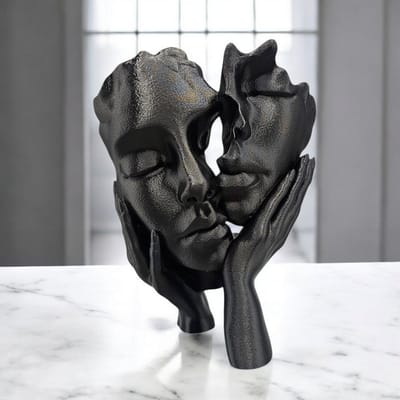 Layerzz - kunstbeeld - Embrace of Souls - 3D print - huisdecoratie - fuzzy skin - 24cm