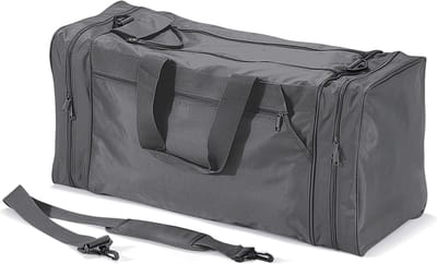 Quadra Sporttas - grijs - 74 liter - verstevigde bodem - reistas