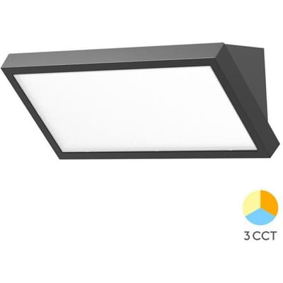 Braytron - LED Wandlamp buiten - 20W 2000lm - Lichtkleur verstelbaar - IP65