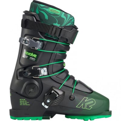 K2 Revolve TW, skischoenen, heren, zwart/groen