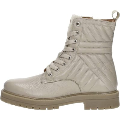 SUB55 Veterschoen hoog Veterschoen hoog - Beige - Maat 33