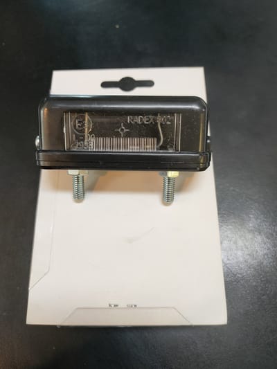 Kentekenverlichting 85 x 35 mm