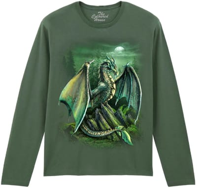 Draak Garwin Dragon The Coloured House Longsleeve T-shirt XXL