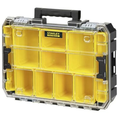 STANLEY Mobile Werkstatt FATMAX TSTAK Organizer außen 440x332x119mm, 10 Fächer Assortimentsdoos (l x b x h) 440 x 337 x 119 mm Aantal vakken: 10 Box