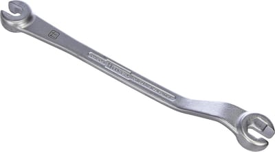 177.7 mm Zeskant profiel Remleiding Open Wrench - verchroomd - 612N-11