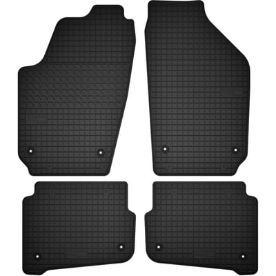 Wielganizator SolidTread - Auto Rubberen Matten - Seat Ibiza III - 6L Hatchback - Zwart