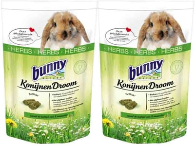 Bunny Nature Konijnendroom Herbs - 2 x 1,5 kg - Voordeelverpakking