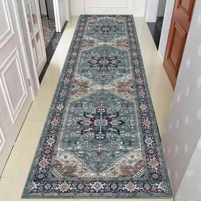 Europese Lange Loper Tapijtloper Huis Hotel Hal Decor Strip Kleed Wasbaar Villa Trap Vloermatten Huisdecoratie 80x160cm