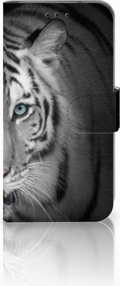 Samsung Galaxy S10e Telefoonhoesje met Pasjes Tijger