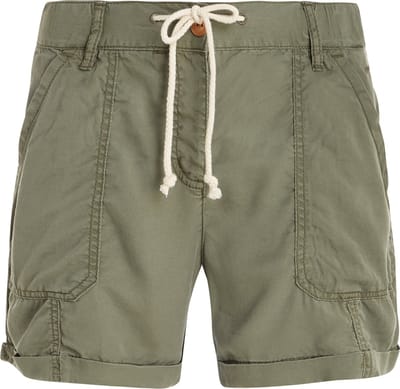 Protest PRTRue – Korte broek Dames – Tailleband elastiek – Knoopsluiting – Wit