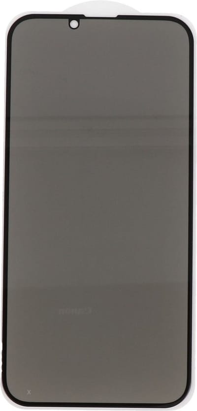 Privacy Gehard Tempered Glass - Screenprotector - beschermglas - Geschikt voor iPhone 12 Mini Zwart