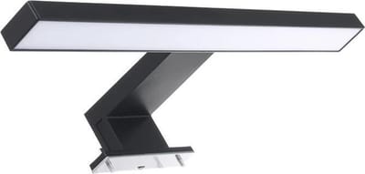 Wandlamp - Spiegellamp LED - Make-up aanbrengen - IP44 waterdicht - 30 cm - Zwart