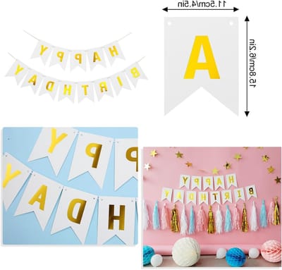 Witte ballonnen voor 11e verjaardag, feestdecoratie voor jongens en meisjes, boho thema met gouden en beige accenten