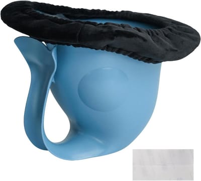 Kinder Potje - Zindelijkheidstrainer - Zindelijkheidstraining - Visvormig Ontwerp - 20 cm Hoog - Blauw