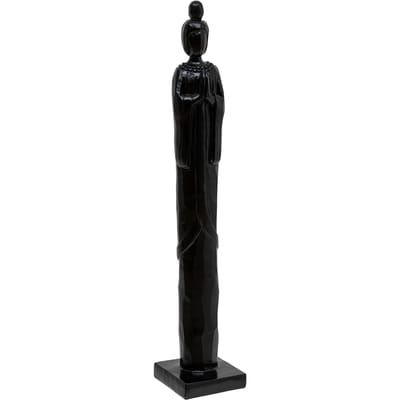 Eazy Living Vrouw Beeld H58,5 cm Zwart