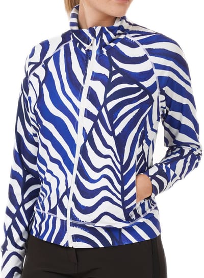 Func Factory dames Sportvest Isa blue zebra maat S
