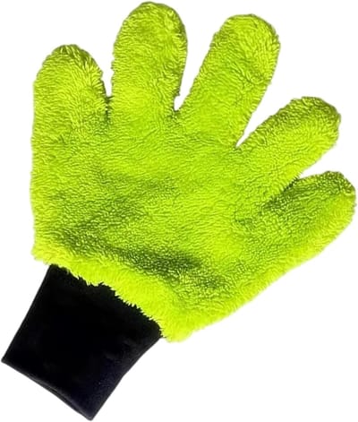 Washandschoenen - Reinigingswanten - Auto Detaillering - Zeer Absorberend - 33 x 237 cm - Groen