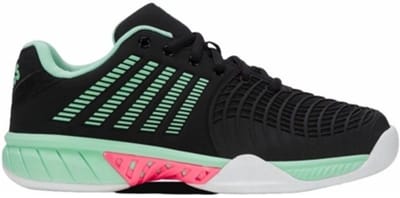 K-SWISS Tennisschoenen Express Light 3 Black/neon Mint/neon Pastel Pink Womens 37.5