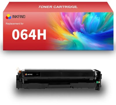 INKFIND 064H tonercartridge Zwart compatibel met Canon 064 Black Zwart Canon 064H Black Zwart toner cartridge -1-pack Zwart