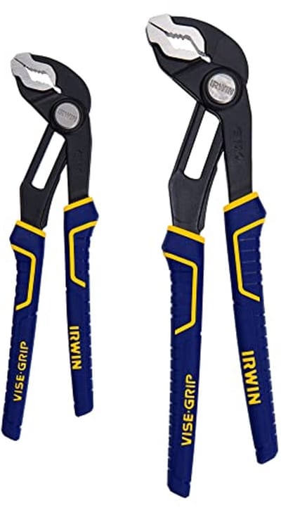 GrooveLock Grijptangen Set - V-Jaw, 2 Stuks