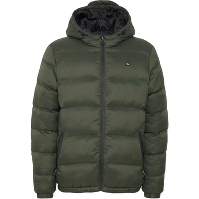 Blend Winterjas Capuchon Groen - Maat S