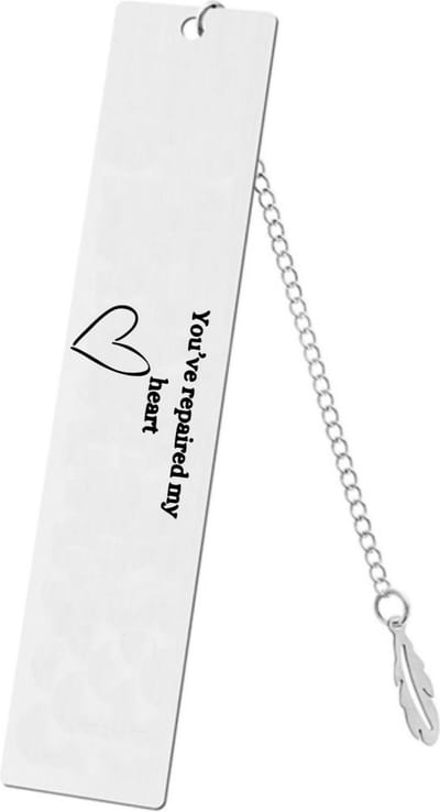 Akyol - you've repaired my heart boekenlegger - Quotes - familie vrienden - cadeau