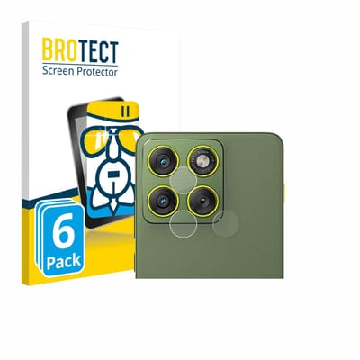Screenprotector 6 Stuks voor Motorola Edge 70 (ALLEEN Camera Lens) Beschermglas transparant