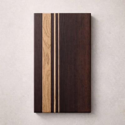 Borrelplank - Mokka - Beitelaar - Handgemaakte serveerplank - Houten snijplank - Luxe afgewerkt en hoge kwaliteit