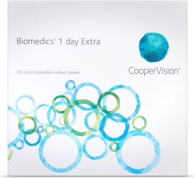 -0.25 - Biomedics® 1 day Extra - 90 pack - Daglenzen - BC 8.60 - Contactlenzen