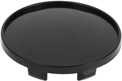 Dailygoods- Wielnaafdop Duurzaam 59mm - Voertuignaafdopjes - Autoaccessoire - Zwart - Bescherming tegen stof - Eenvoudig te installeren - Naafdop