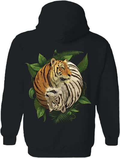 Tijger Tiger Yin Yang The Coloured House Hoodie 3XL