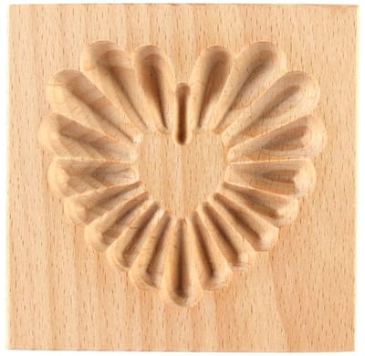 Dailygoods- Koekjesvorm Grappige Houten Reliëfvorm - Bakvormen voor Taartdecoratie - Antiaanbak Bakvorm - DIY Koekjesstempel - Veelzijdig voor Snoep en Chocolade