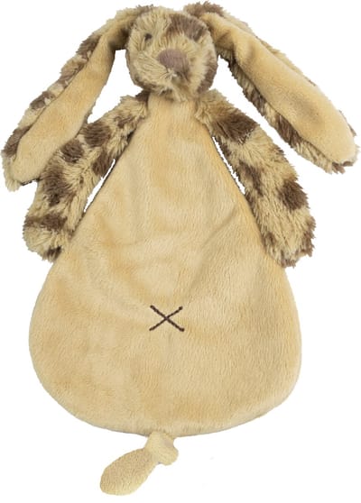 Happy Horse Konijn Richie Knuffeldoekje - Happy Jubilee (beige/bruin) - Baby cadeau