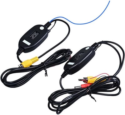 Draadloze Camera Set - Video Zender Ontvanger - Veilig Parkeren - 100m Werkbereik - 12 Volt - Zwart