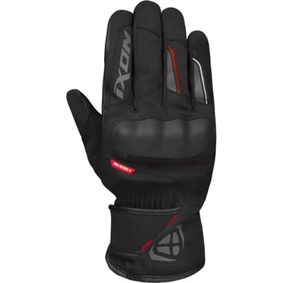 Ixon Pro Russel 2 Zwart Rood Waterdichte Handschoenen - Maat L - Handschoen