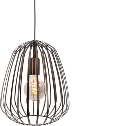 EGLO Espinal Hanglamp - E27 - Ø 28 cm - Brons - Staal
