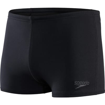 Speedo Endurance+ Aquashort Heren - Strakke Zwemshort Heren - Chloorbestendige Zwembroek Mannen - Kleurvaste Sportzwembroek Heren - Zwart - XXL