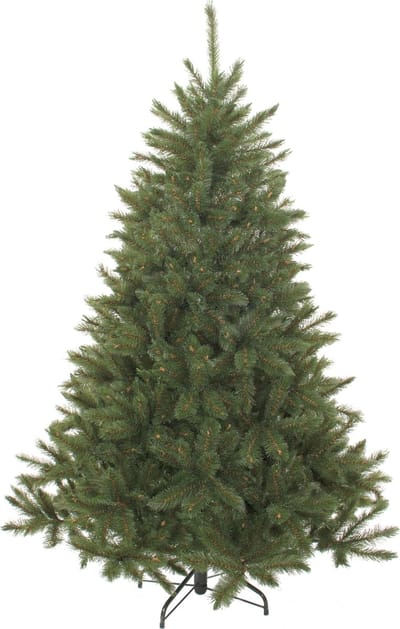 Triumph Tree Bristlecone Fir - Kerstboom met Natuurlijke Uitstraling en Stevige Takken - Kerstversiering voor Binnen - Kunstboom van PVC Hardneedle - H120 x Ø79 cm - Groen