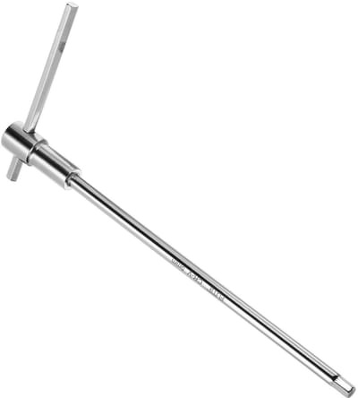 Dailygoods - T-handvat zeskantsleutel, 5 mm Hex, CR-V stalen metrische sleutel met schuifhendel en snelheidshendel - (Toepassingen: voor T- of L-stuurprogramma), 1-delig