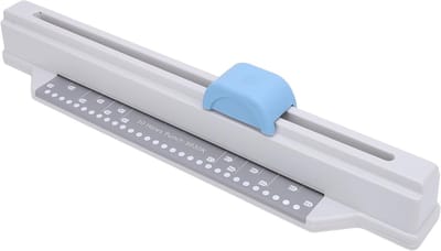 Handdruk Bindmachine - Desktop Perforator - Papier Organiseren - 30-Gaats Precisie - 5 Vel Capaciteit